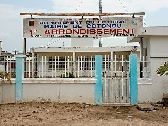 Entrée du 1er arrondissement de Cotonou