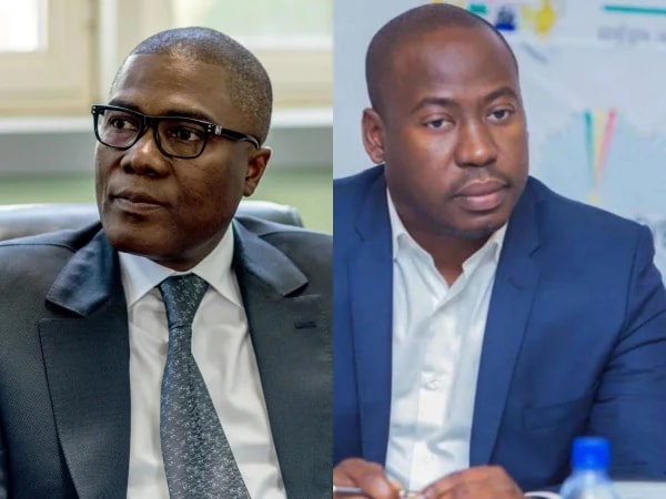 L'homme d'affaires Olivier Boko et l'ex-ministre des Sports Oswald Homeky