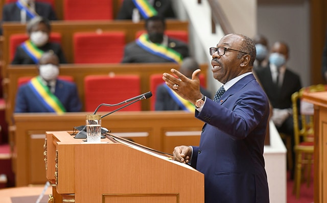 Le président gabonnais Ali Bongo
