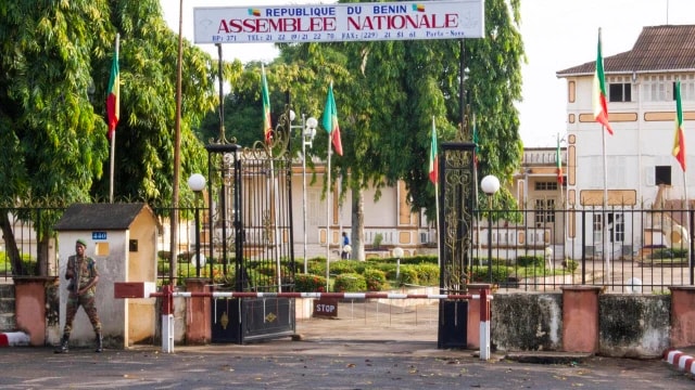 Le siège de l'Assemblée nationale du Bénin à Porto-Novo
