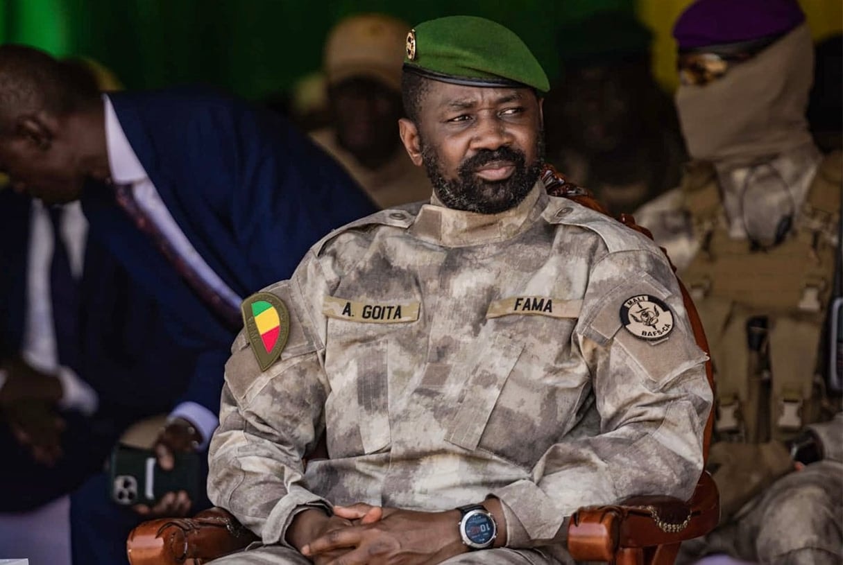Le président de la transition malienne, Assimi Goïta
