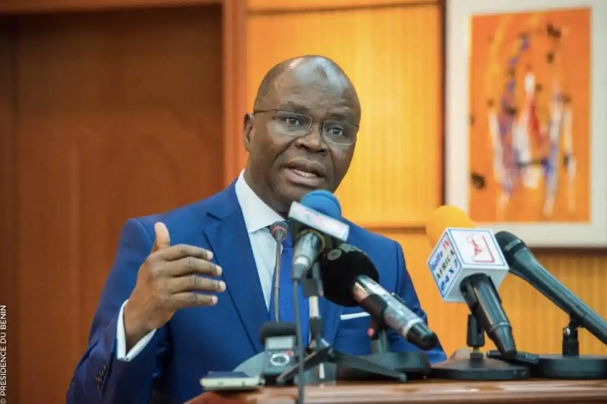 Le ministre des Affaires étrangères du Bénin, Aurélien Agbénon. © Présidence du Bénin