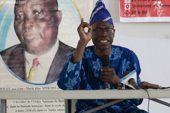 Le prof Coovi Raymond Assogba, directeur du Laboratoire de Boologie et de l’Intégral du Développement (LaBooID)