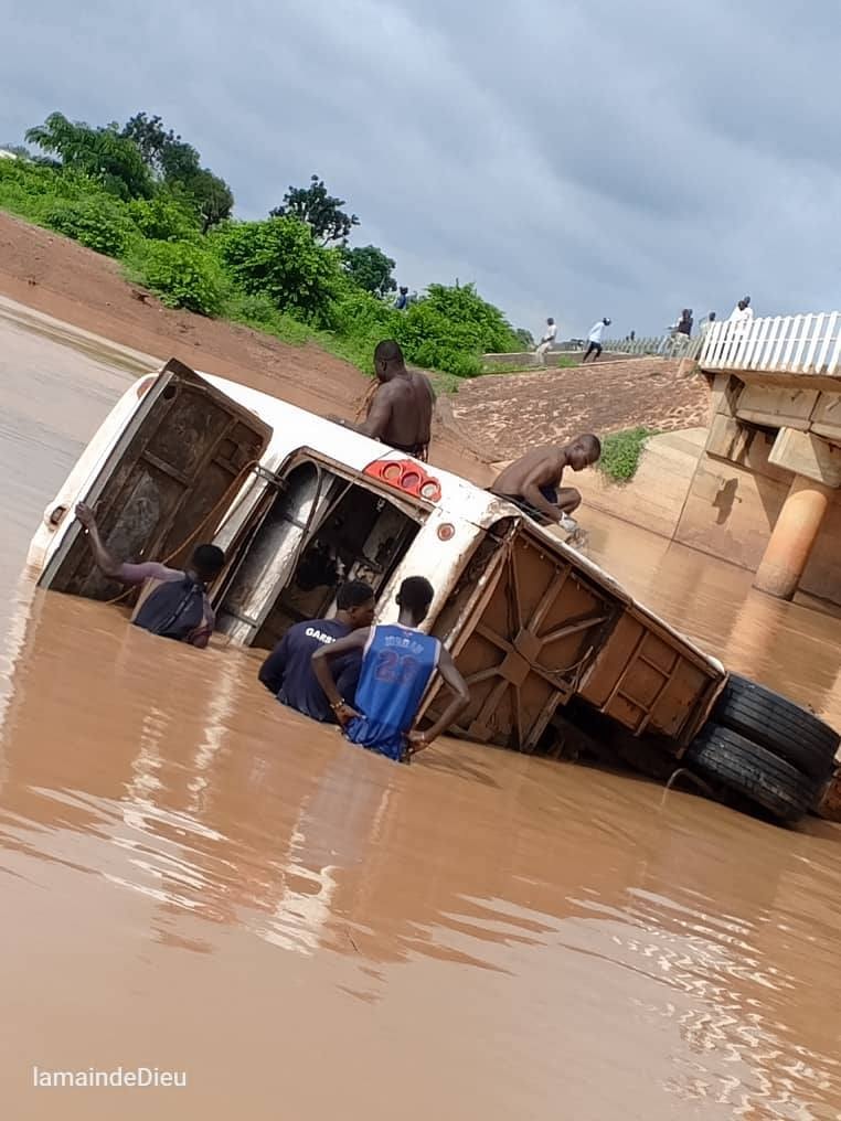 Le bus accident au Burkina Faso