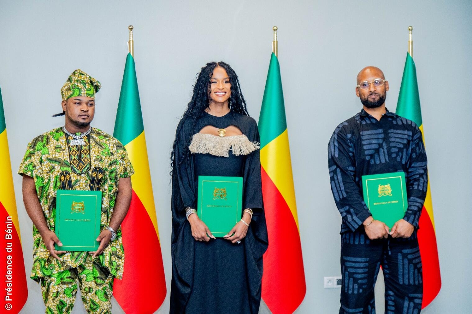 La chanteuse Ciara et deux autres personnes obtiennent la nationalité béninoise