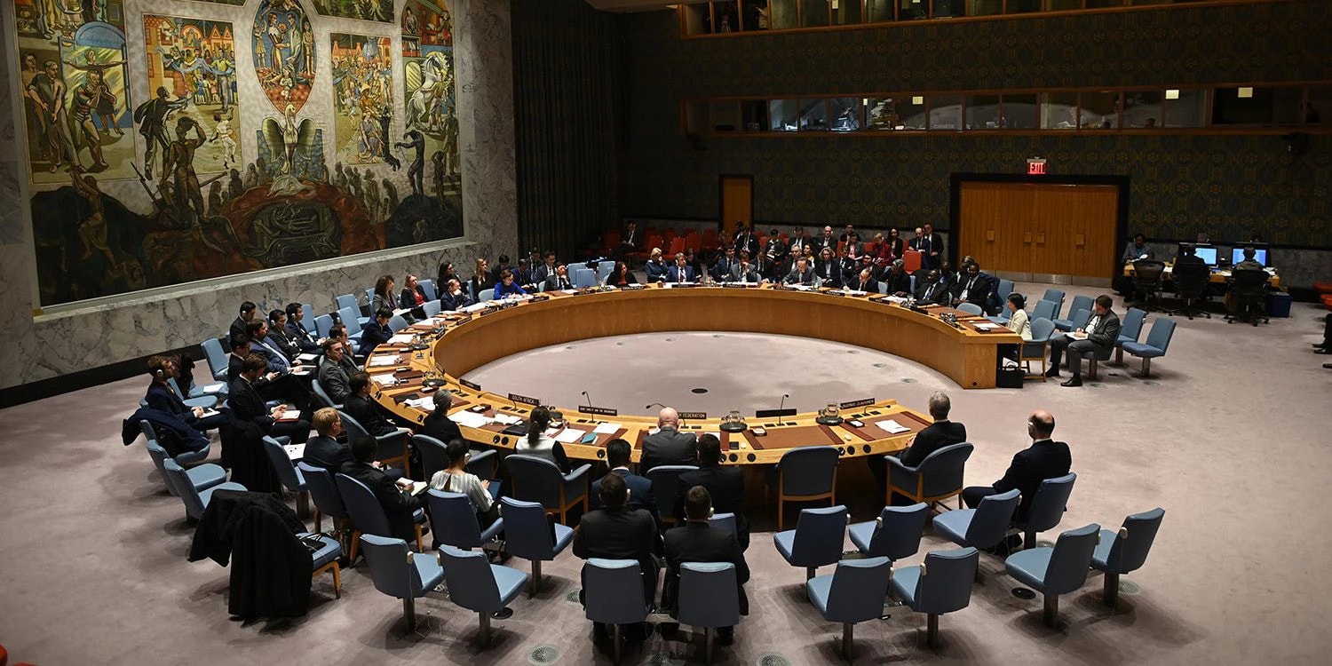 Le Conseil de sécurité de l'ONU.