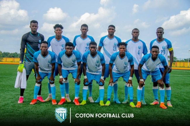 Coton FC champion du Bénin devant Dadjè FC, Loto Popo en bas du podium