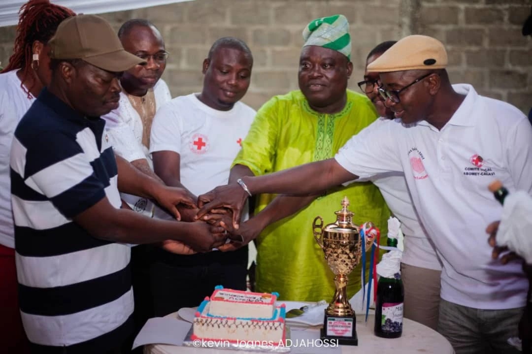 Croix-Rouge au Bénin, le Comité Local d'Abomey-Calavi célèbre sa double victoire aux Olympiades de secourisme