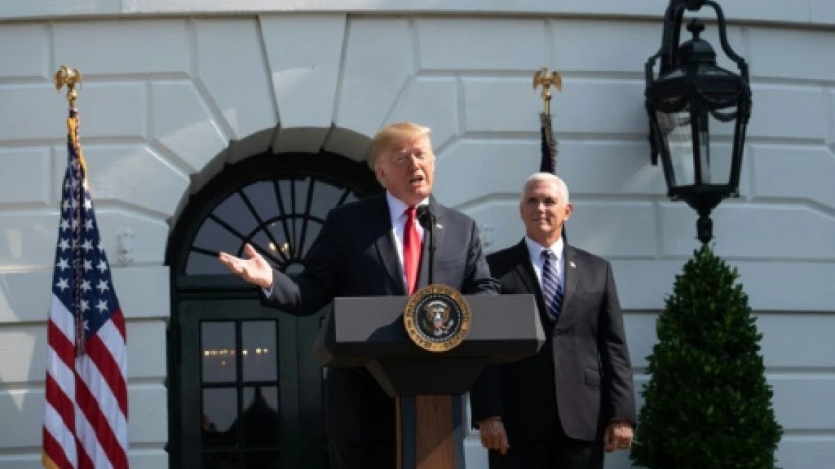Le président américain Donald Trump