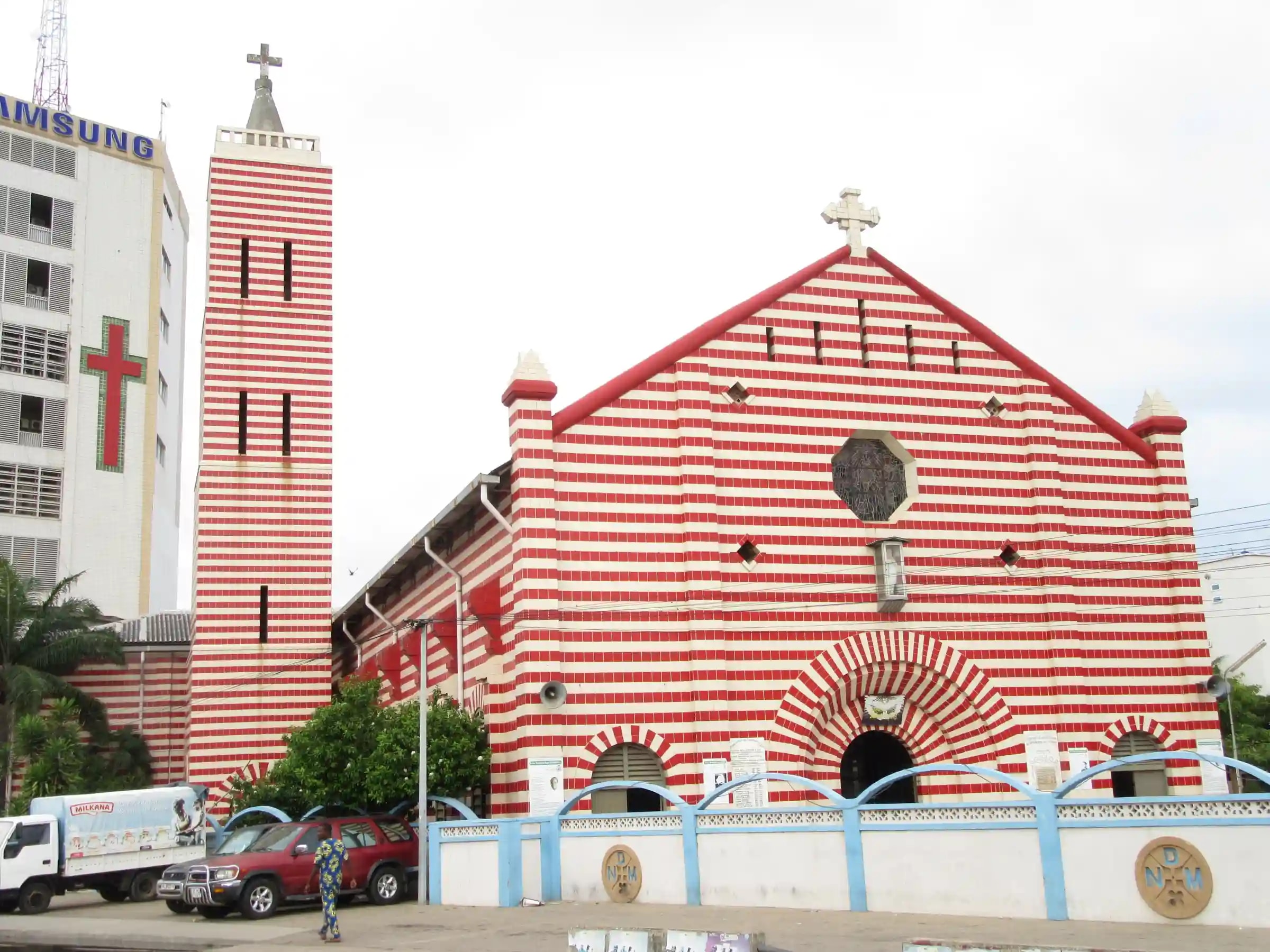 Une église catholique à Cotonou