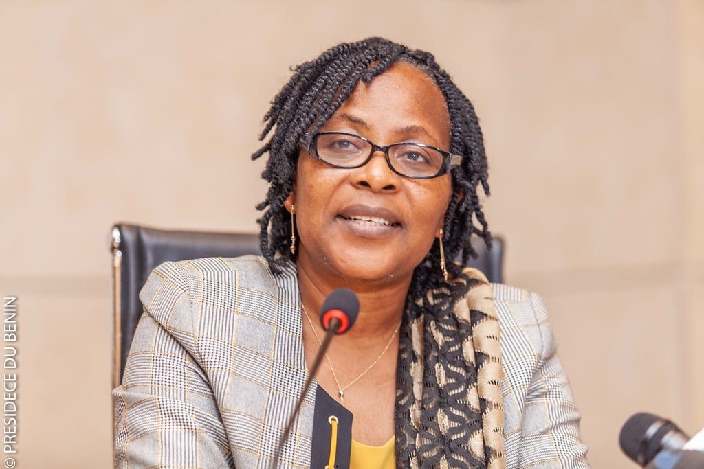 La ministre béninoise de l'Enseignement supérieur; Eléonore Yayi Ladékan
