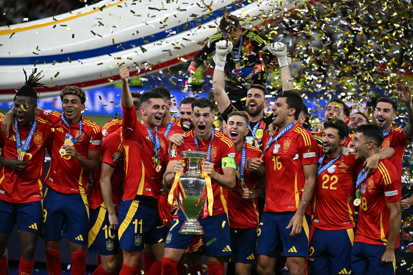 L'Espagne sur le toit de l'Europe avec sa victoire face à l'équipe d'Angleterre lors de l'Euro 2024