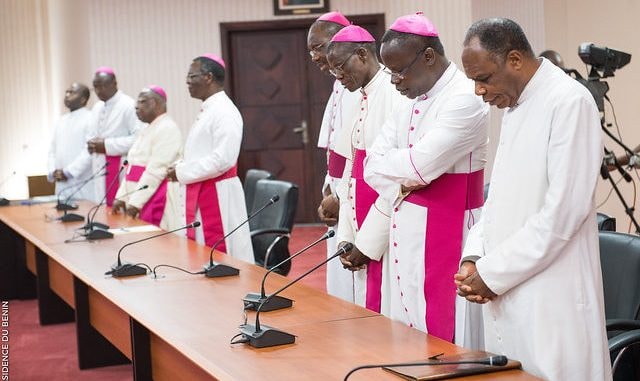 Des evêques de la conférence épiscopale du Bénin