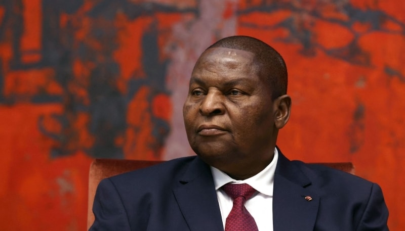 Le président centrafricain Faustin-archange Touadera