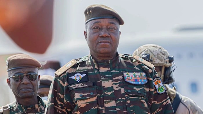 Le président de la transition nigérienne, Abdouramane Tiani