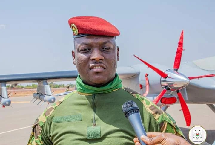Le capitaine Ibrahim Traoré, président de la transition au Burkina.