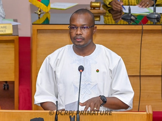 Le Premier ministre burkinabè Rimtalba Jean Emmanuel Ouedraogo