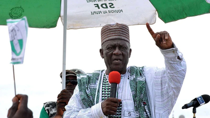 L'opposant camerounais John Fru Ndi
