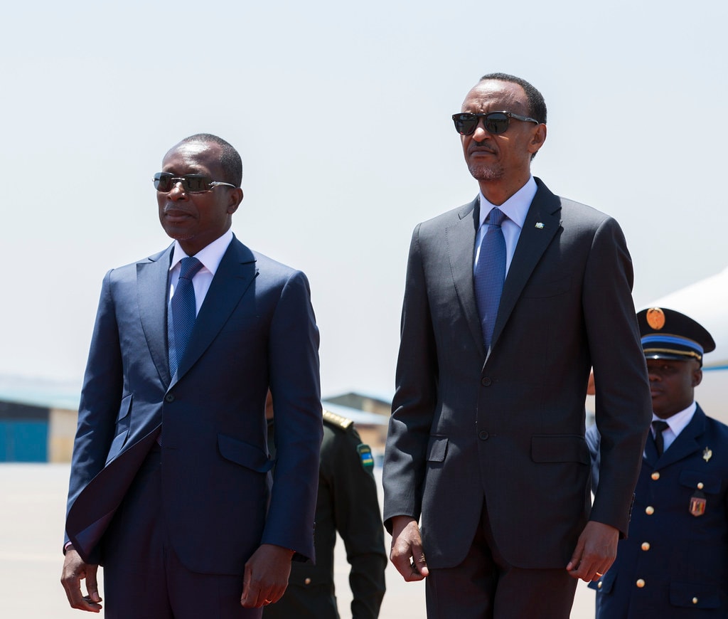 Le président béninois, Patrice Talon et son homologue rwandais, Paul Kagamé. © Présidence du Bénin