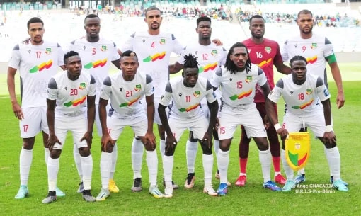 Des joueurs du Bénin