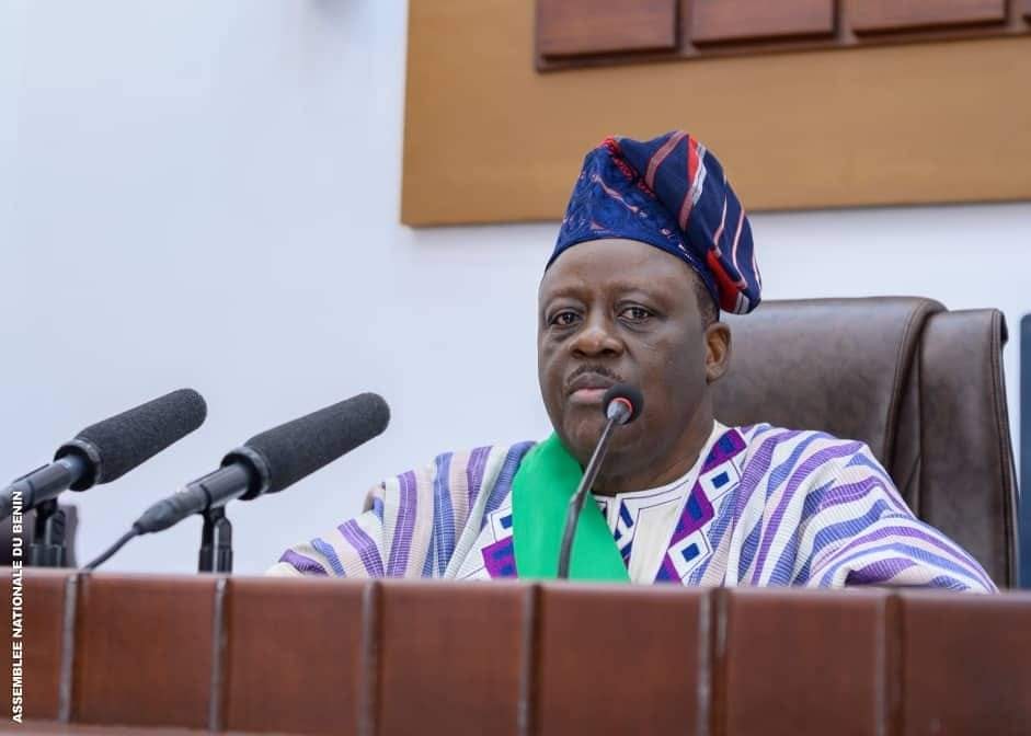 Le président de l'Assemblée nationale du Bénin, Louis Vlavonou