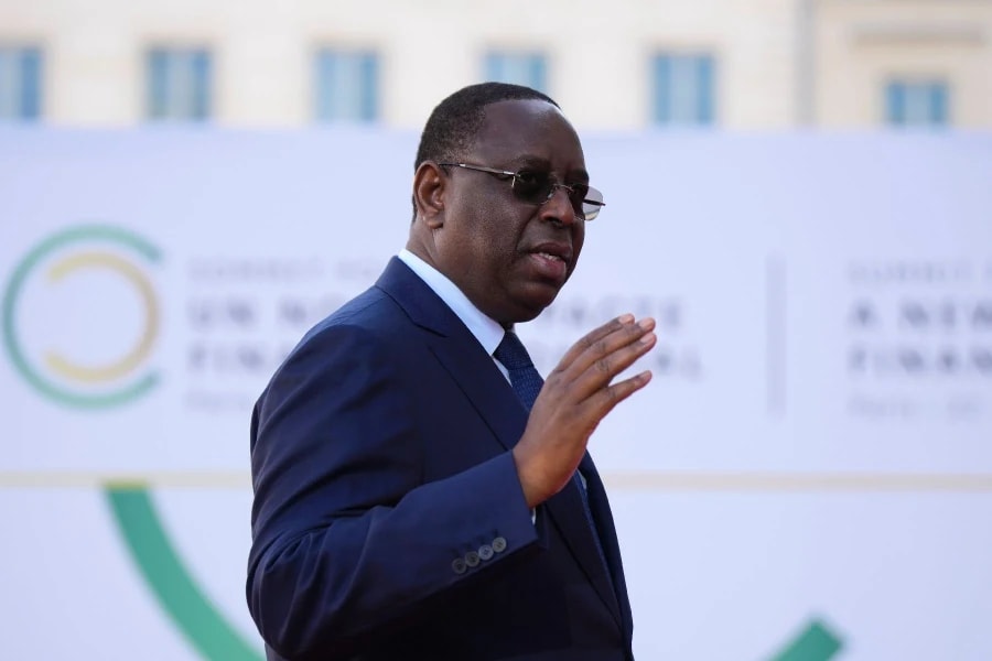 L'ex-président sénégalais Macky Sall