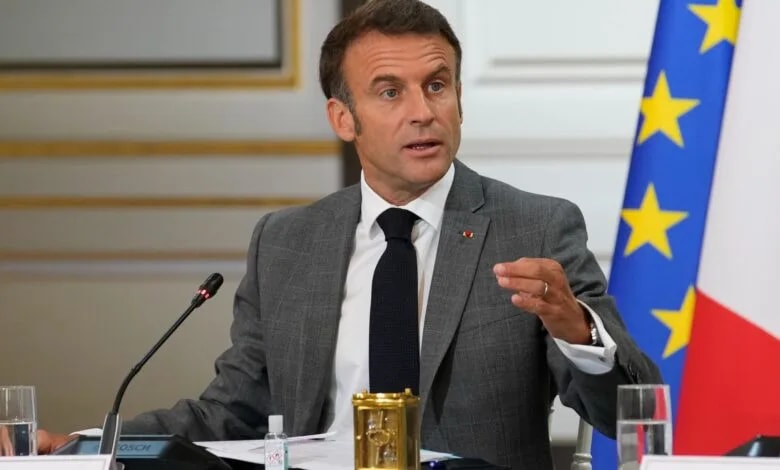 Le président français, Emmanuel Macron