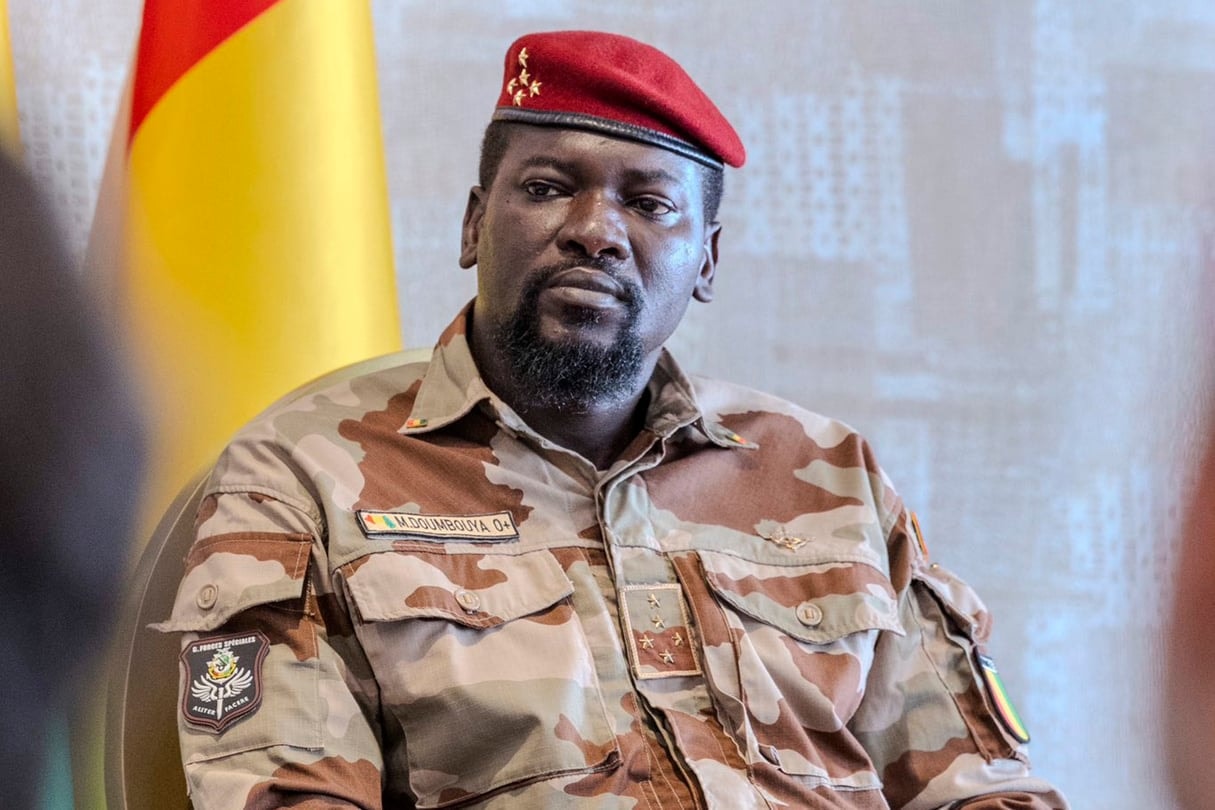 Le putschiste Mamadi Doumbouya