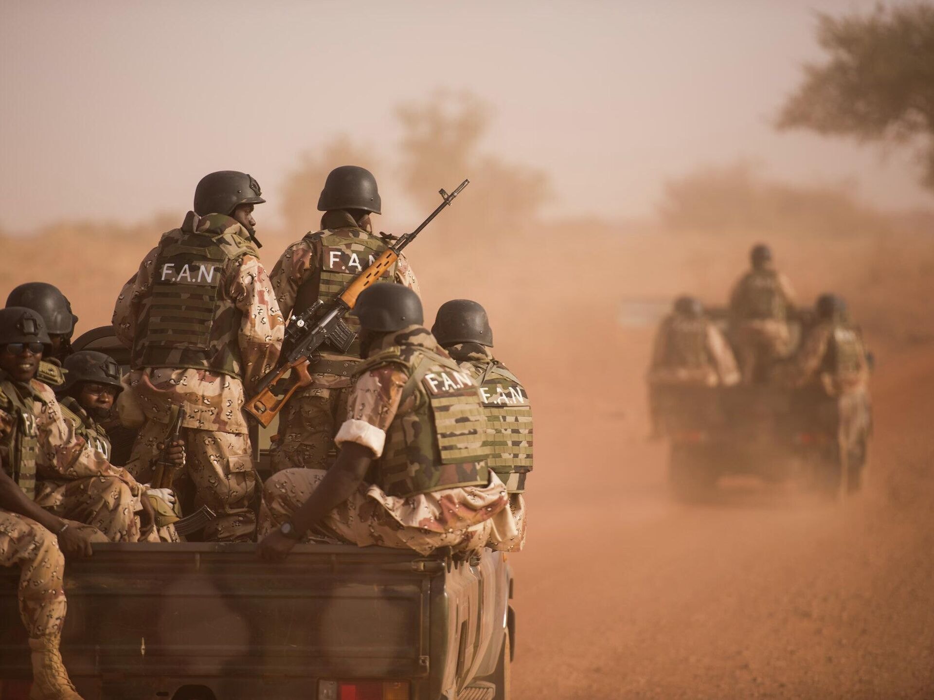 Des militaires de l'armée nigérienne