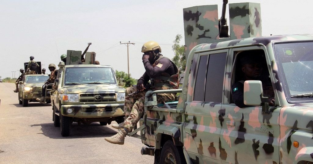 Des militaires nigérians. Image d'illustration