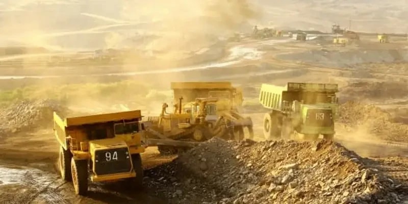 Mine d'or au Mali. Image d'illustration
