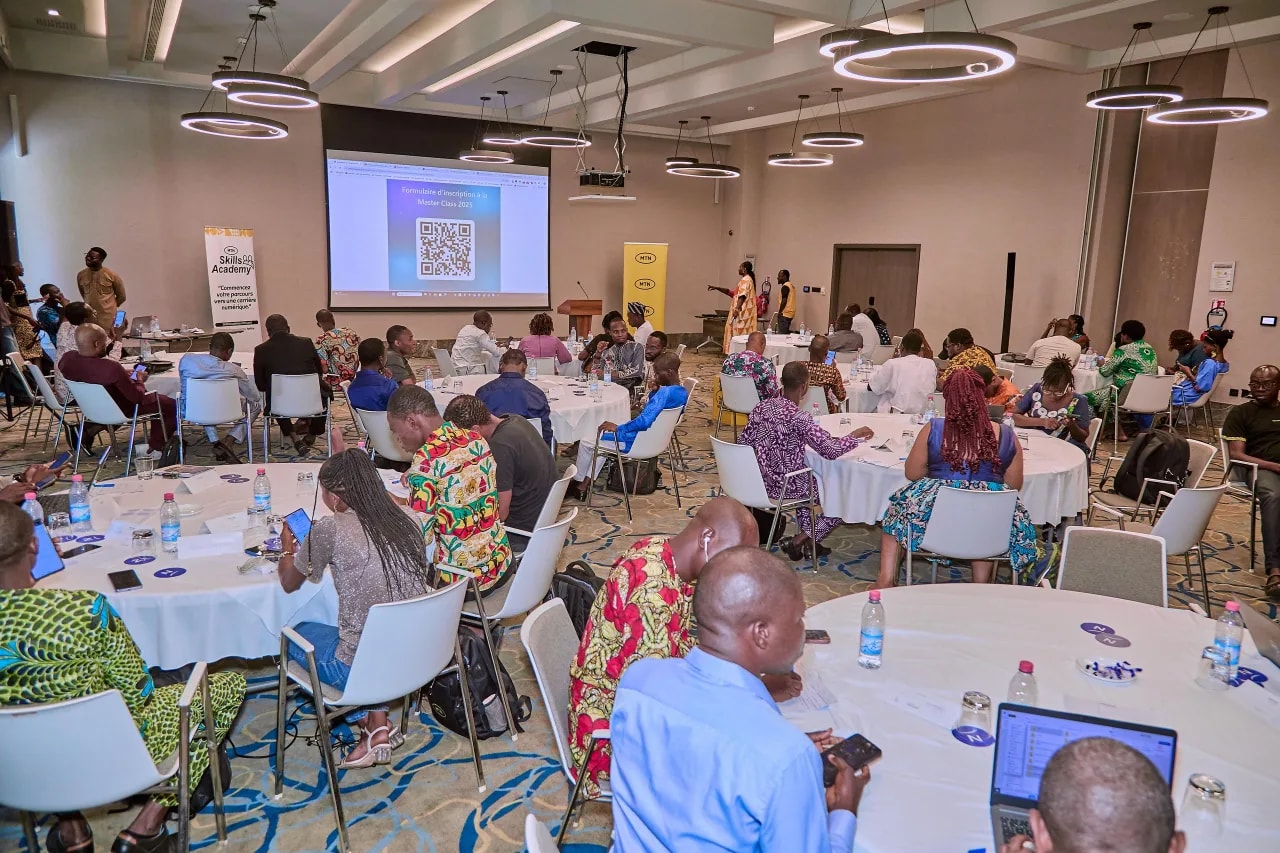 Des participants à l'atelier initiés par MTN Bénin