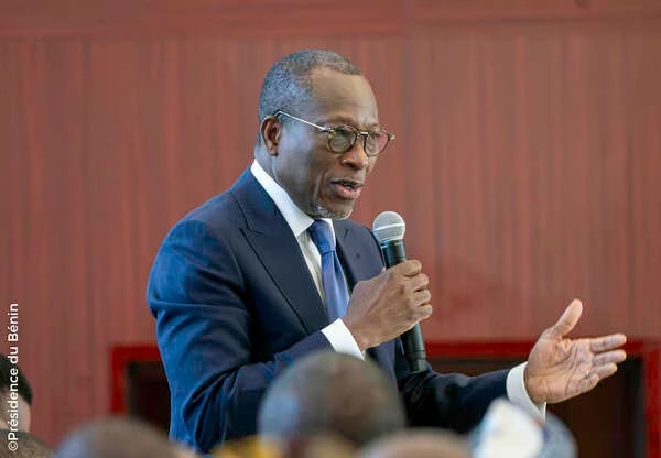 Le président béninois Patrice Talon. © Présidence du Bénin