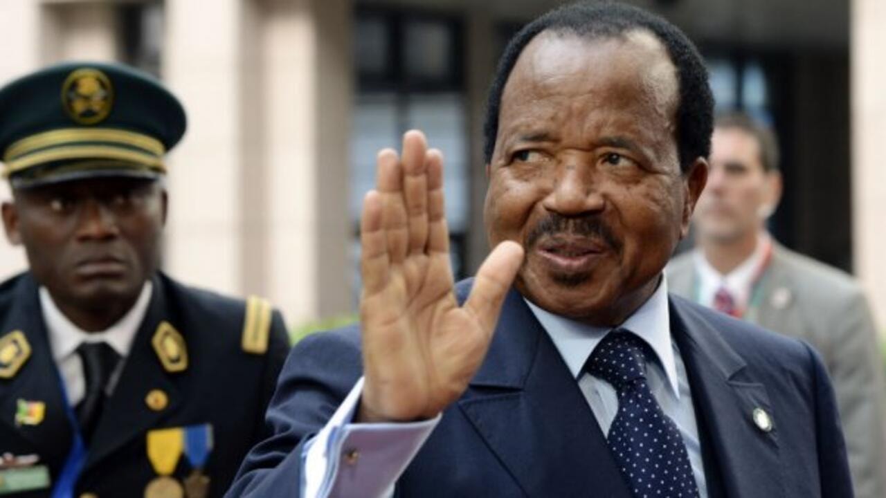 Le président du Cameroun Paul Biya est candidat à un huitième mandat