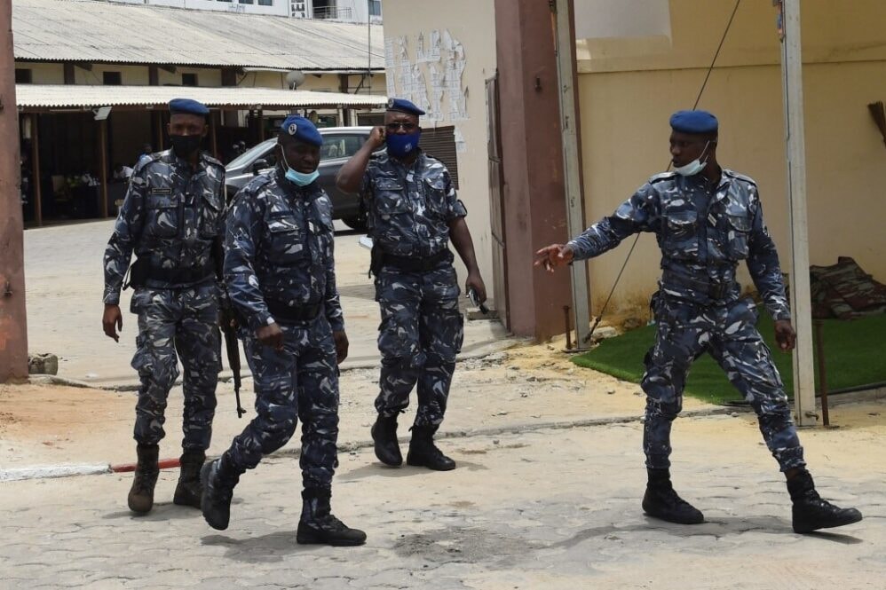 Des policiers béninois. Image d'illustration