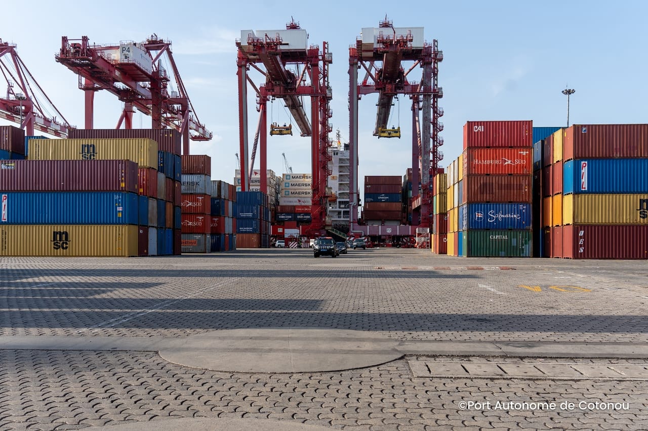Le Port autonome de Cotonou. Image d'illustration