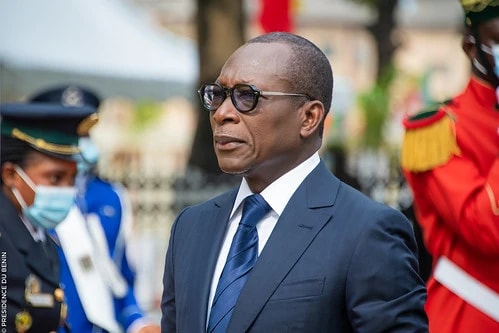 Le chef de l'État béninois Patrice Talon