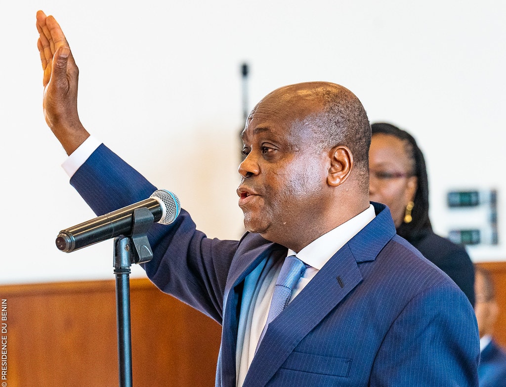 Le nouveau président de la Cour constitutionnelle du Bénin Dorothé Sossa