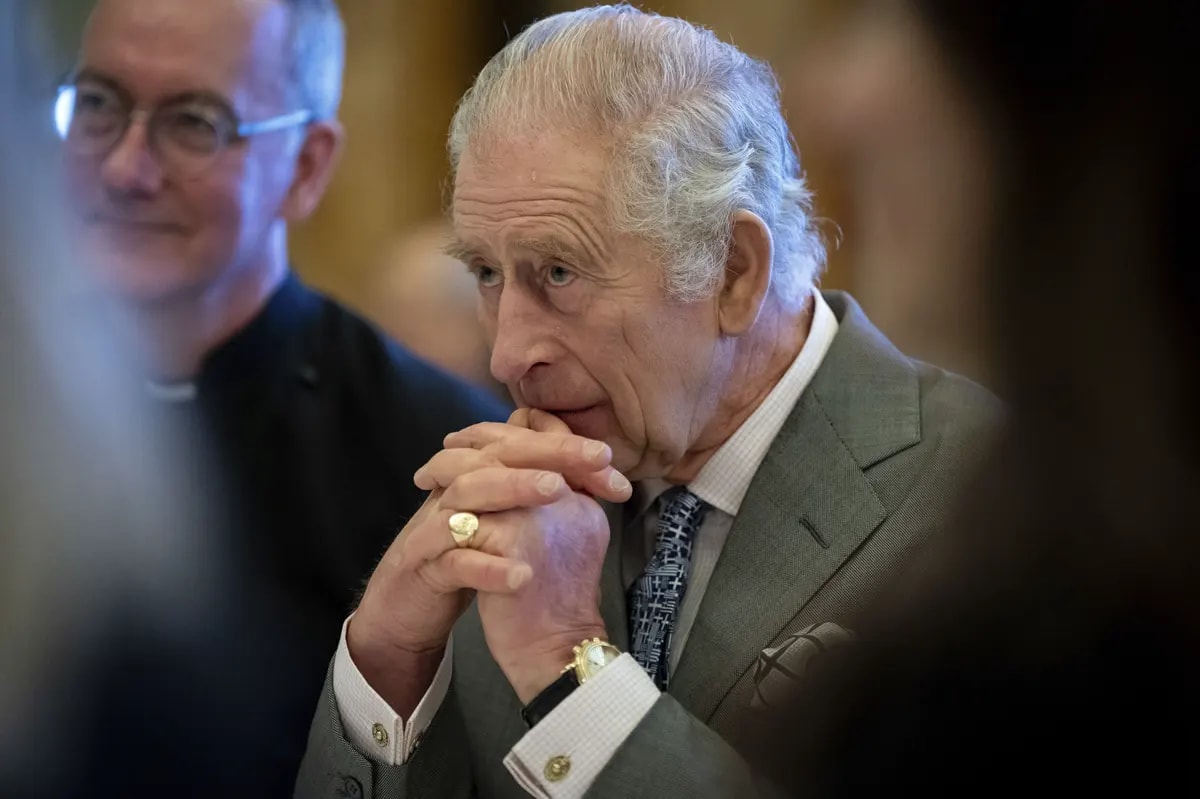 Le roi Charles III d'Angleterre