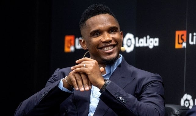 Le président de la Fecafoot Samuel Eto'o