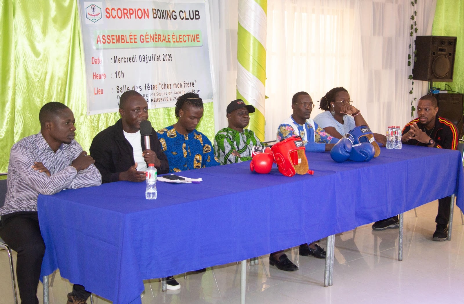 Claude Balogoun prend les rênes de Scorpion Boxing Club