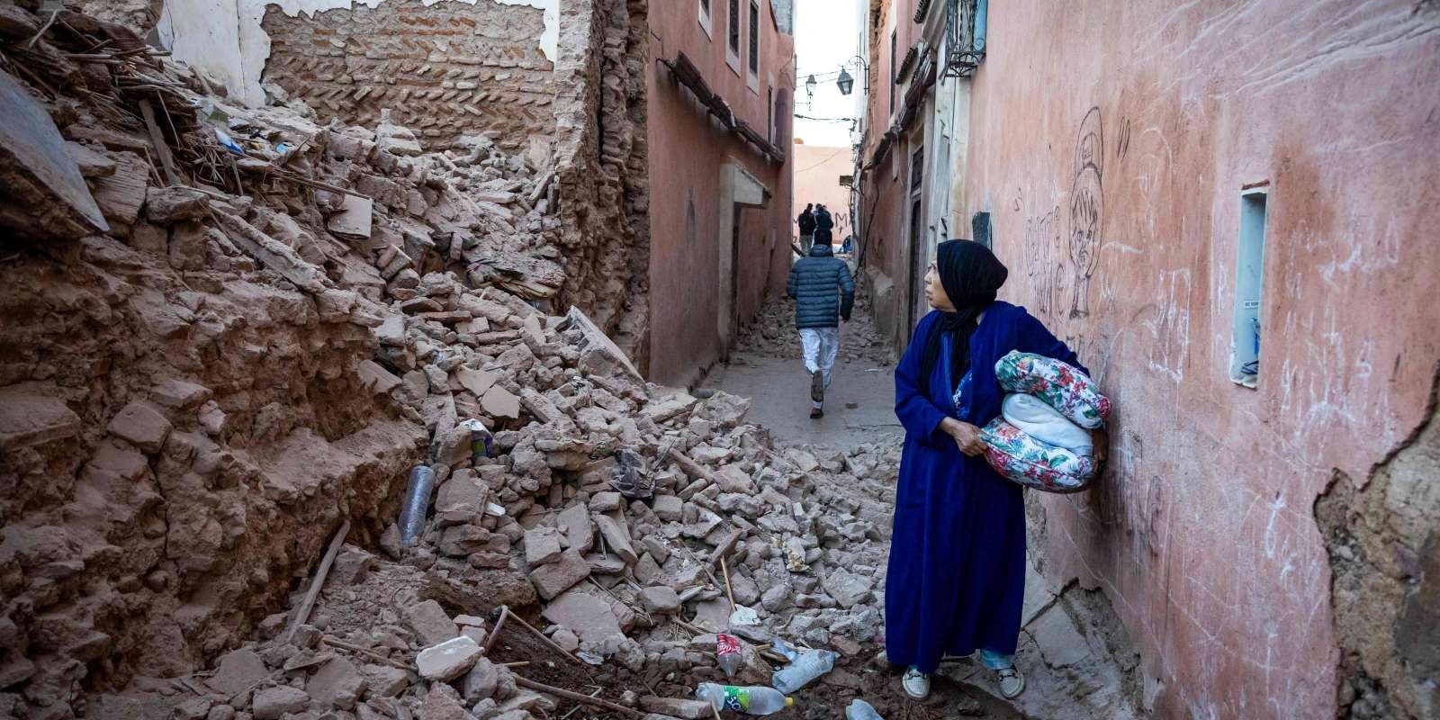 Séisme au Maroc. Image d'illustration