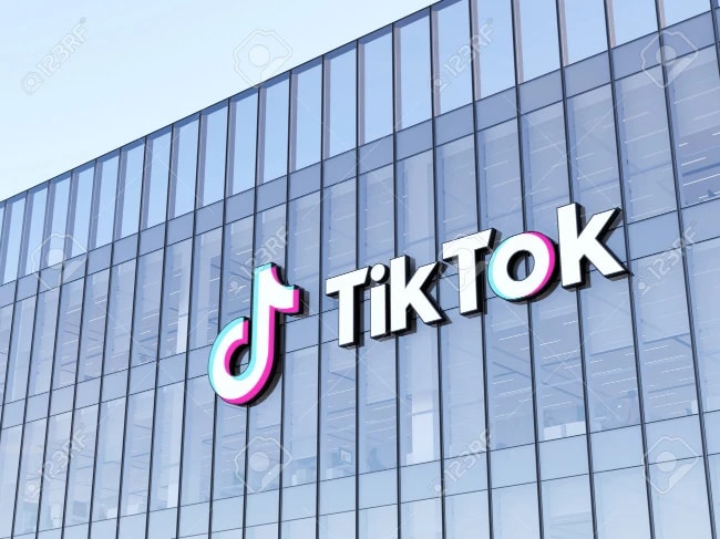 Le siège de Tiktok. Image d'illustration