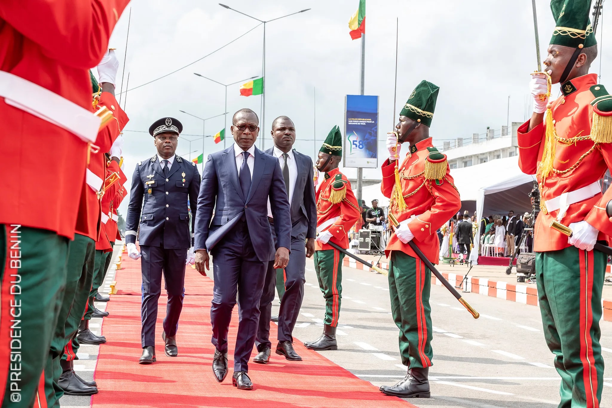 Le chef de l'Etat béninois, Patrice Talon. © Présidence du Bénin