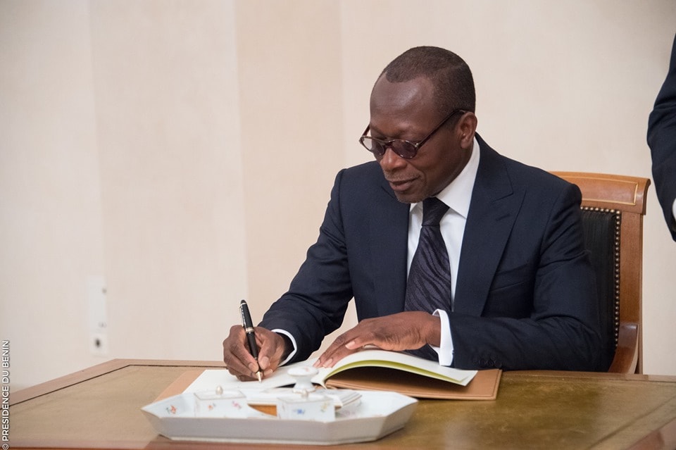 Le président Patrice Talon