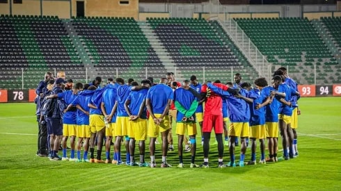 Des joueurs tchadiens