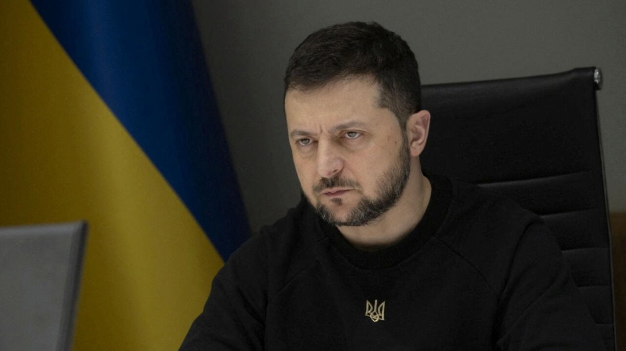 Le président Ukrainien Vlodmir Zelesky