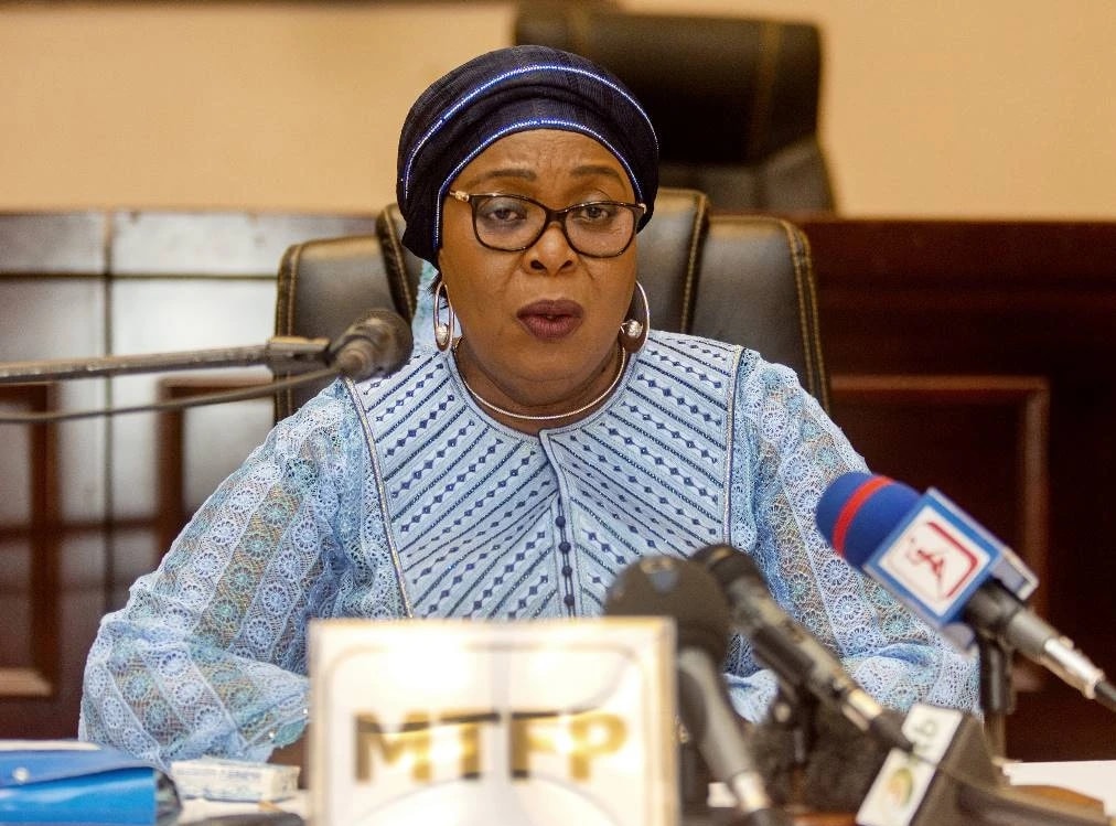 La ministre du Travail et de la fonction publique, Adidjatou Mathys