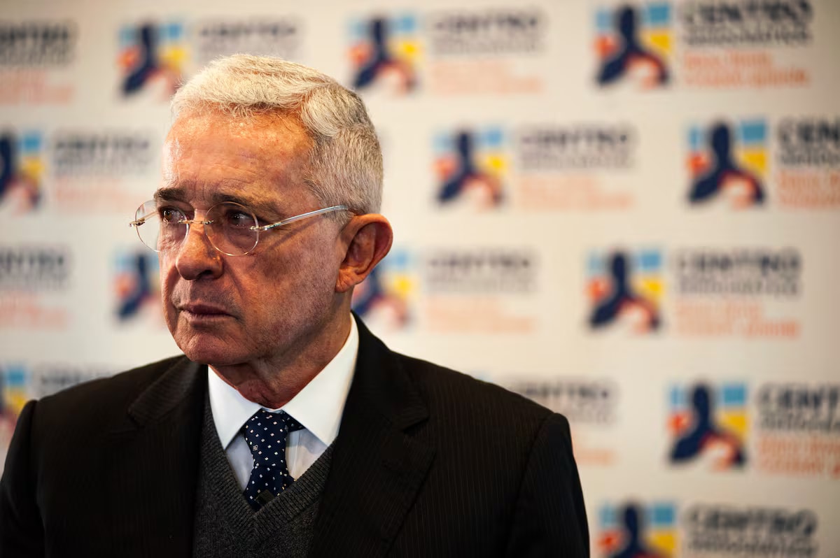L'ex-président Colombien Alvaro Uribe