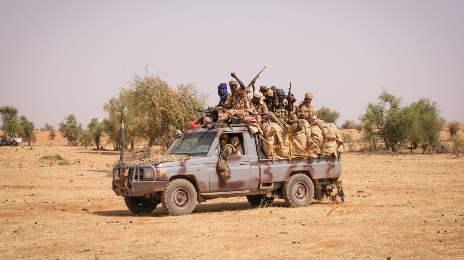 Des militaires de l'armée tchadienne